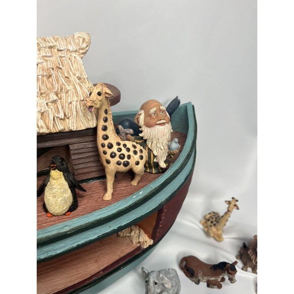 Holy Herd Pete Aspit Noahs Ark/ Animal Sets/Ark/Noah Family/base As Is See Photo - Picture 7 of 9